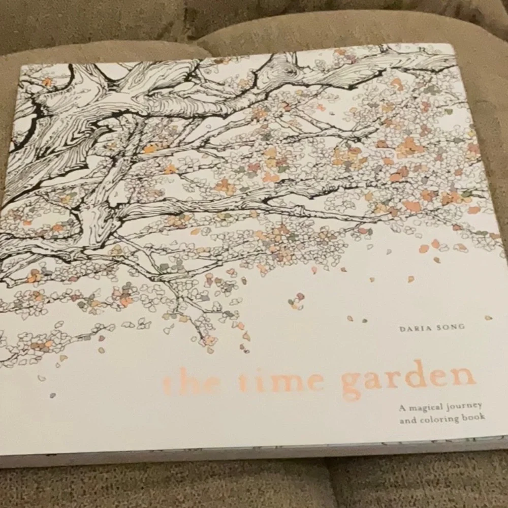 The Time Garden Adult Coloring Book 📖 by Daria Song, Magical Journey